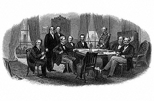Abraham Lincoln and Cabinet